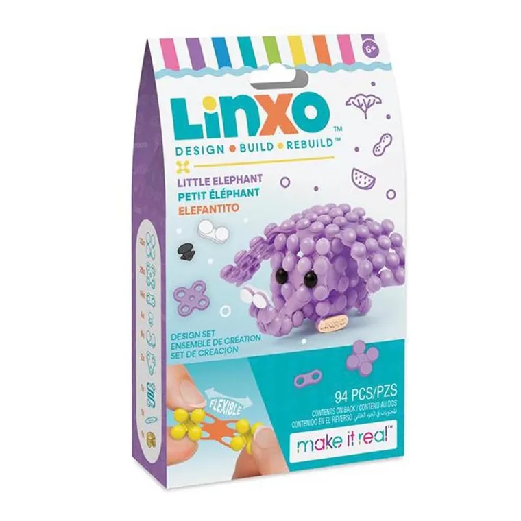 Make it Real, LinXo, Mały przyjaciel, zestaw do tworzenia dekoracji i biżuterii, 1 szt.