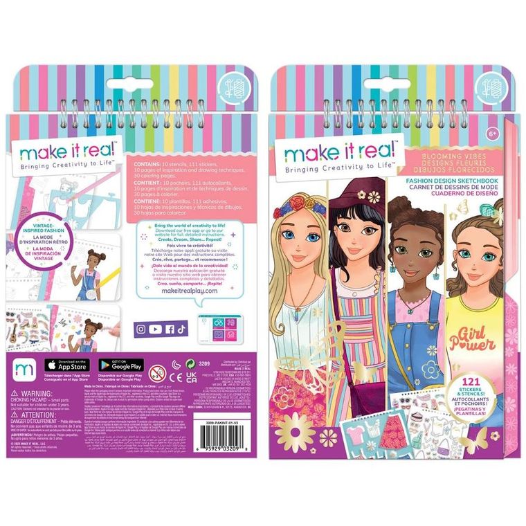 Make it Real, szkicownik, zestaw kreatywny