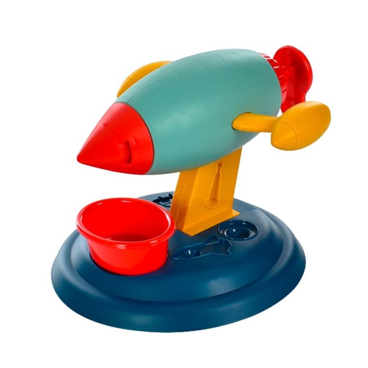 Maksik, ciastolina z akcesoriami, rakieta