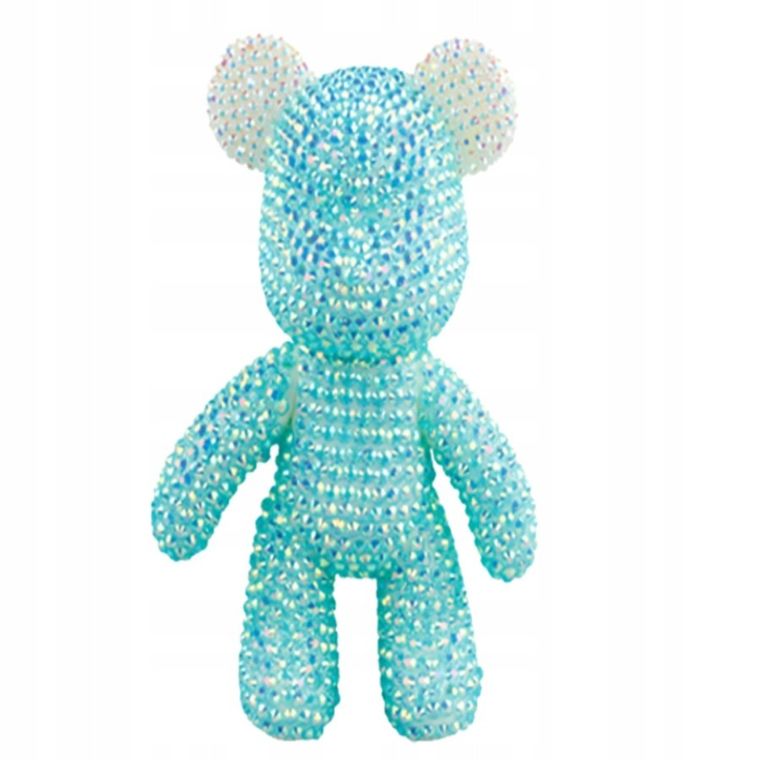 Maksik, figurka diamentowa, zestaw artystyczny, Miś