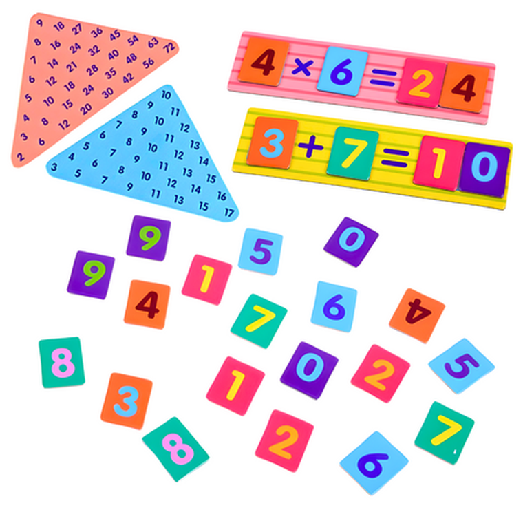 Maksik, mata edukacyjna do nauki matematyki,miś