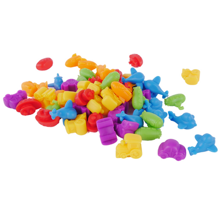 Maksik, Środki transportu, nauka kolorów i liczenia, zestaw edukacyjny