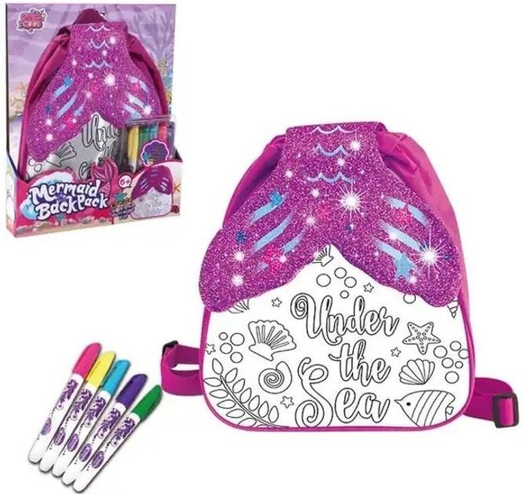 Maksik, torebka DIY, zestaw do kolorowania