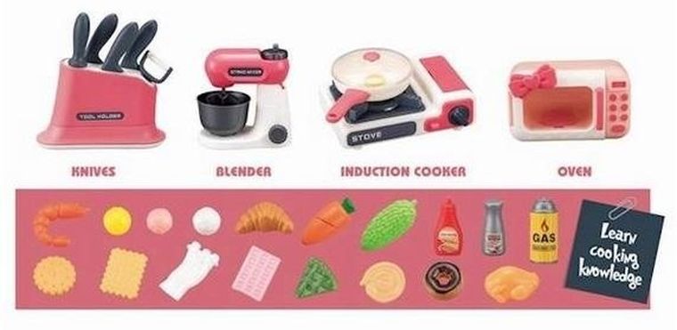 Maksik, zestaw AGD dla lalek