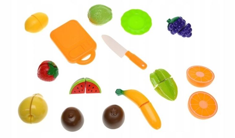 Maksik, zestaw warzyw i owoców do krojenia