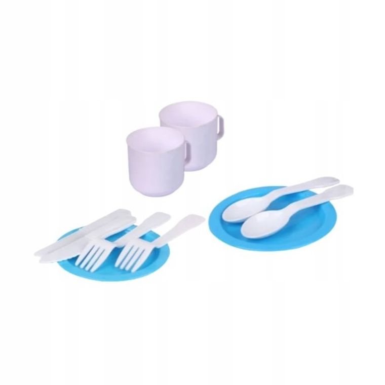 Maksik, zmywarka, zestaw z akcesoriami, niebieski