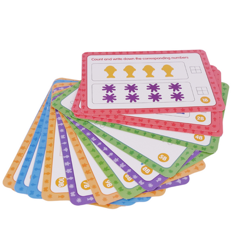 Maksik, Zwierzęta morskie, nauka kolorów i liczenia, zestaw edukacyjny