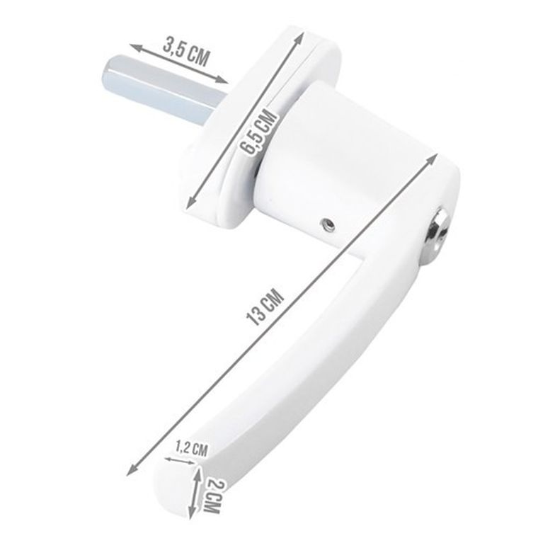 Malatec, klamka okienna