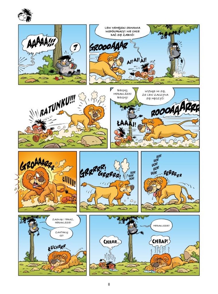 Mali Bogowie. Tom 7. Biedny Herakles