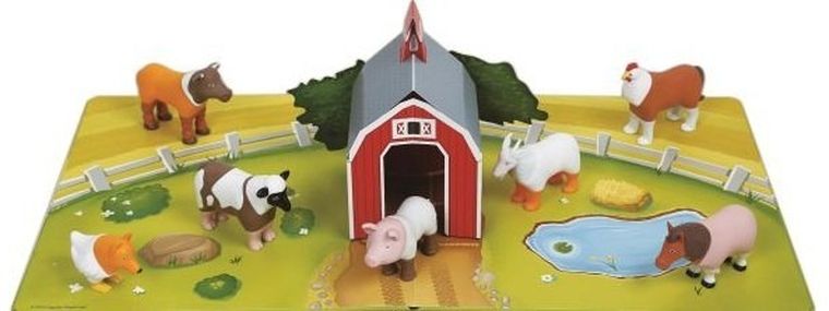 Malik, magnetic mix or match, zwierzęta z gospodarstwa, figurki magnetyczne