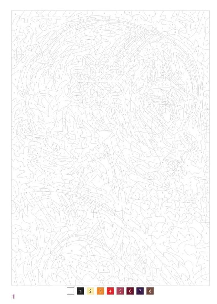 Manga. Zagadkowe rysunki. Art therapy. Kolorowanka antystresowa