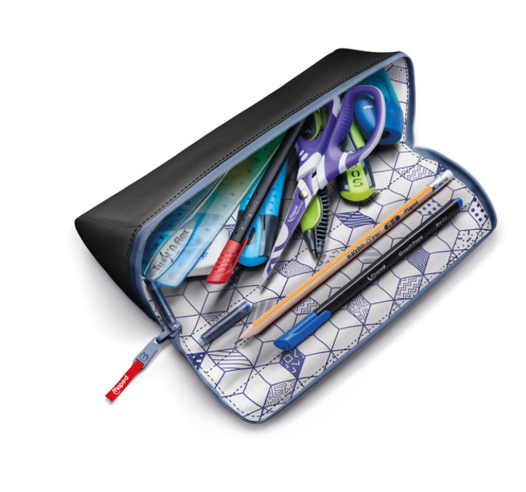 Maped, Basic, piórnik do pokolorowania, czarny