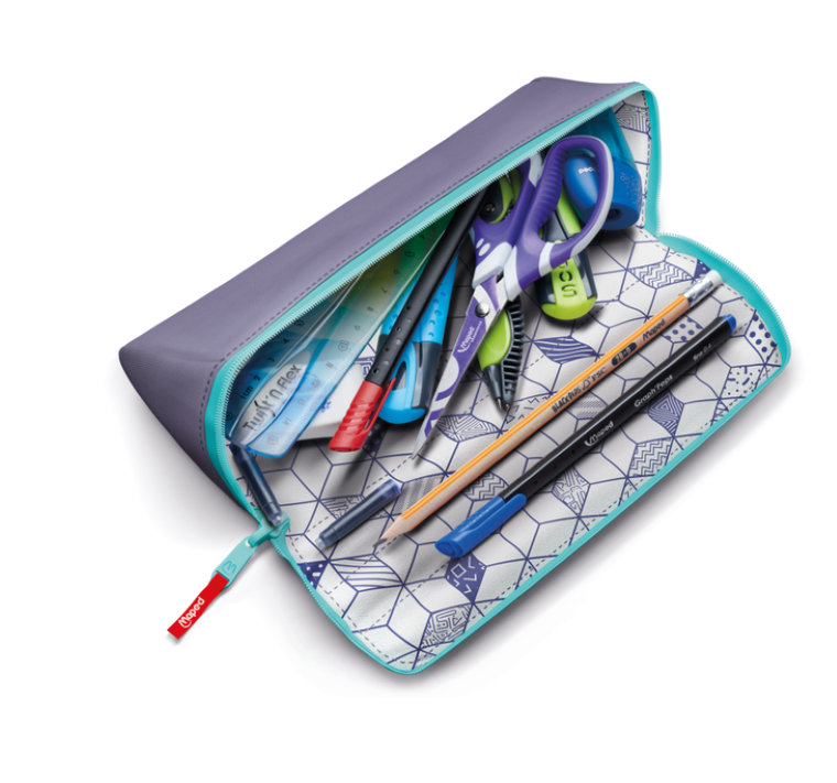 Maped, Basic, piórnik do pokolorowania, fioletowy