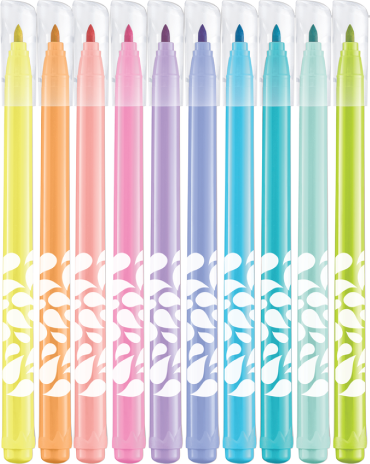 Maped, Colorpeps Pastel, flamastry, 10 kolorów