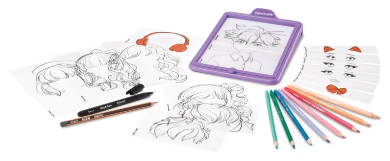 Maped Creativ, Avatar Tablet, Manga, podświetlana tablica do rysowania