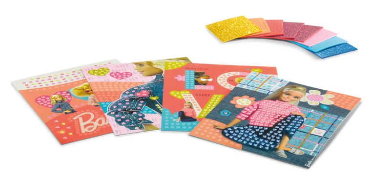 Maped Creativ, Barbie, mozaiki, zestaw kreatywny