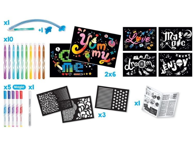 Maped Creativ, Magic Blowpen Art, flamastry dmuchane, 15 kolorów