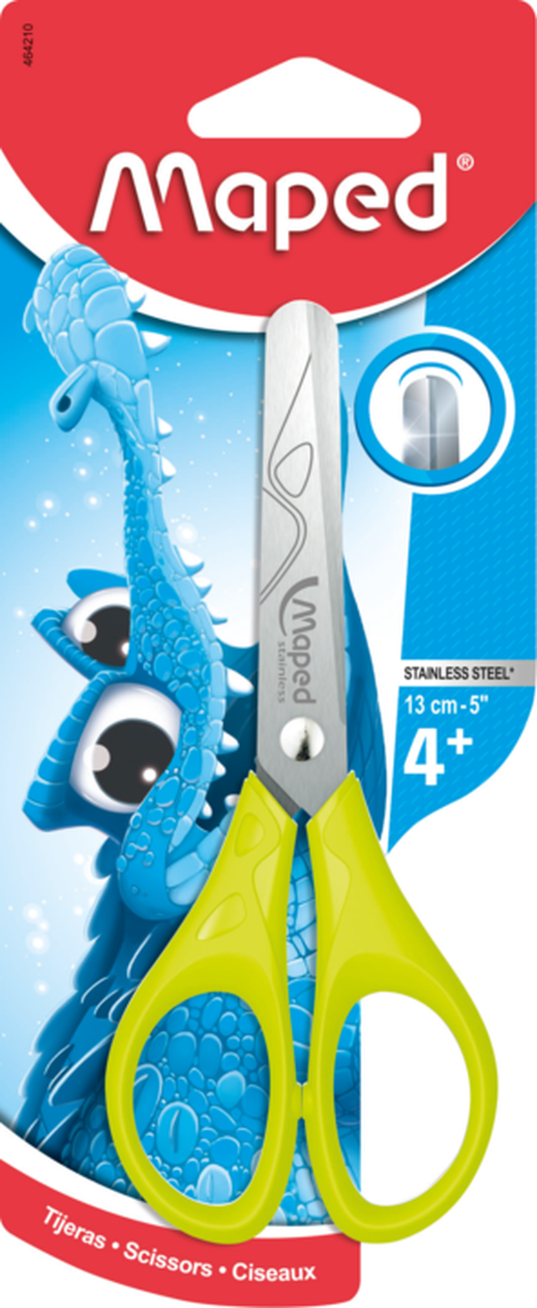 Maped, Essentials, nożyczki szkolne, 13 cm