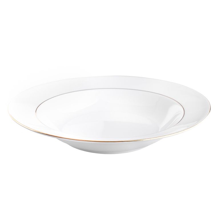 MariaPaula, Klasyka Złota Linia, talerz głęboki, 23 cm