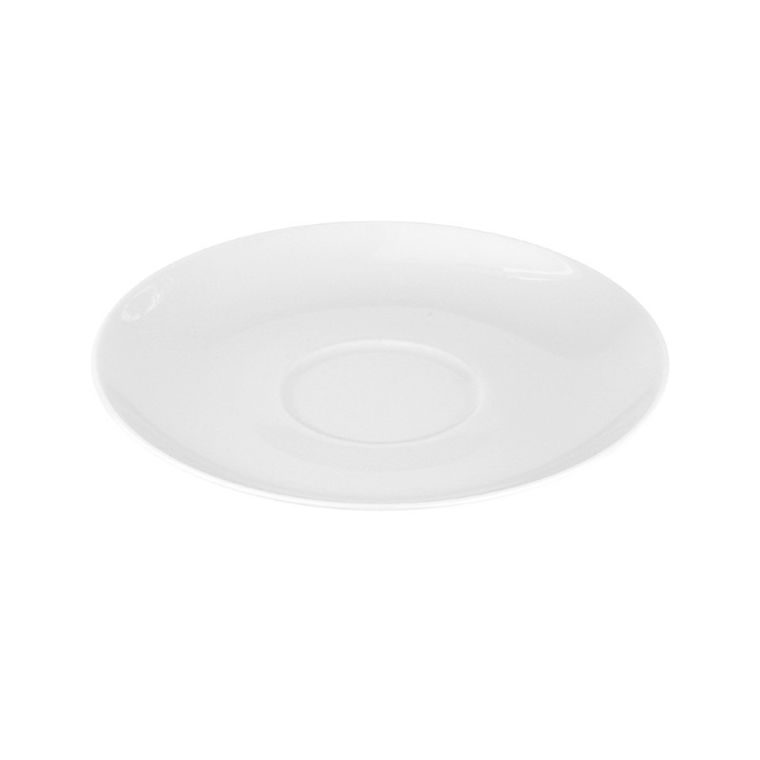 MariaPaula, Moderna biała, spodek 15.5 cm