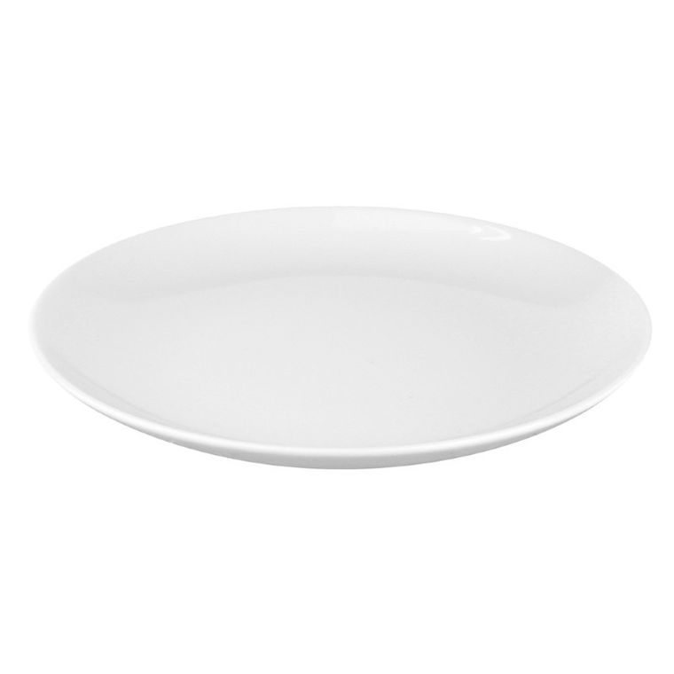 MariaPaula, Moderna Biała, talerz płytki, 24 cm