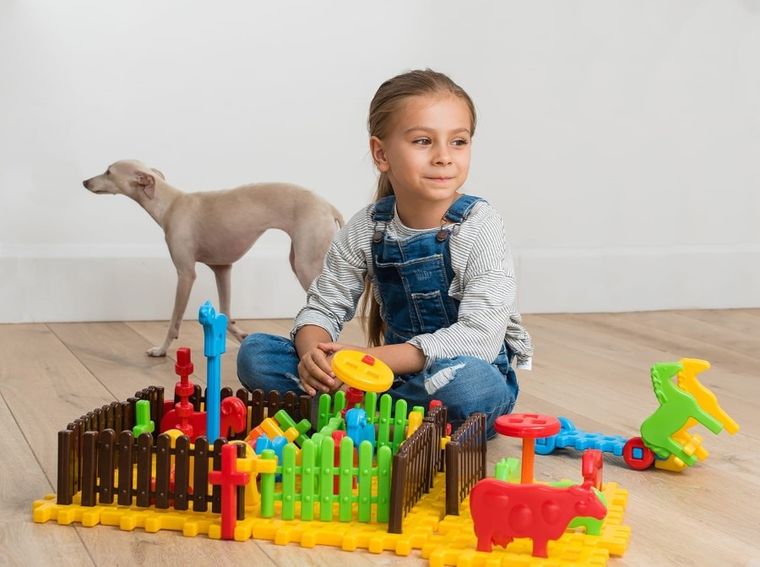 Marioinex, Mini Farma, klocki konstrukcyjne, 31 elementów