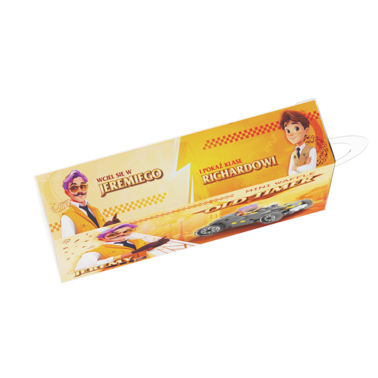 Marioinex, Mini Waffle, Cars, Grey Old-Timer, klocki konstrukcyjne, 50 elementów