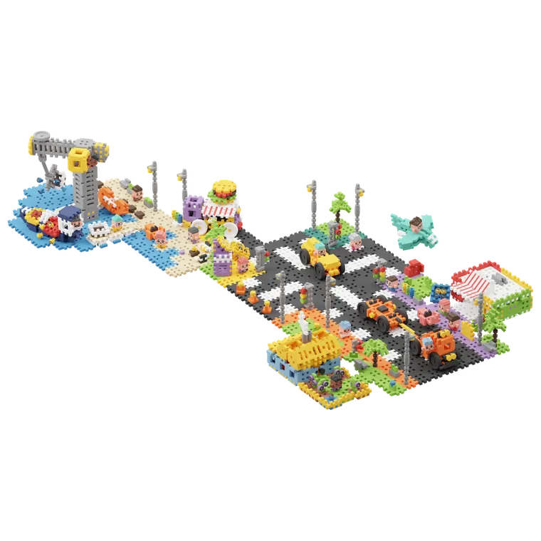 Marioinex, Mini Waffle, City, Food Truck, klocki konstrukcyjne, 148 elementów