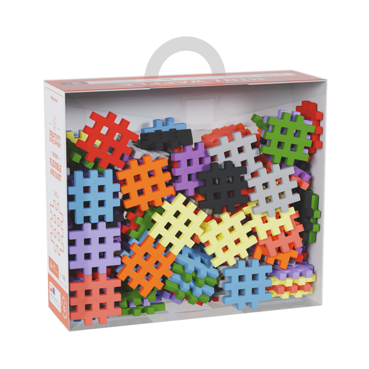 Marioinex, Mini Waffle, klocki konstrukcyjne, 140 elementów