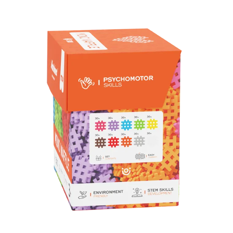 Marioinex, Mini Waffle, klocki konstrukcyjne, 300 elementów