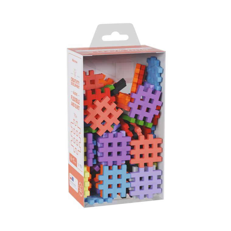 Marioinex, Mini Waffle, klocki konstrukcyjne, 70 elementów