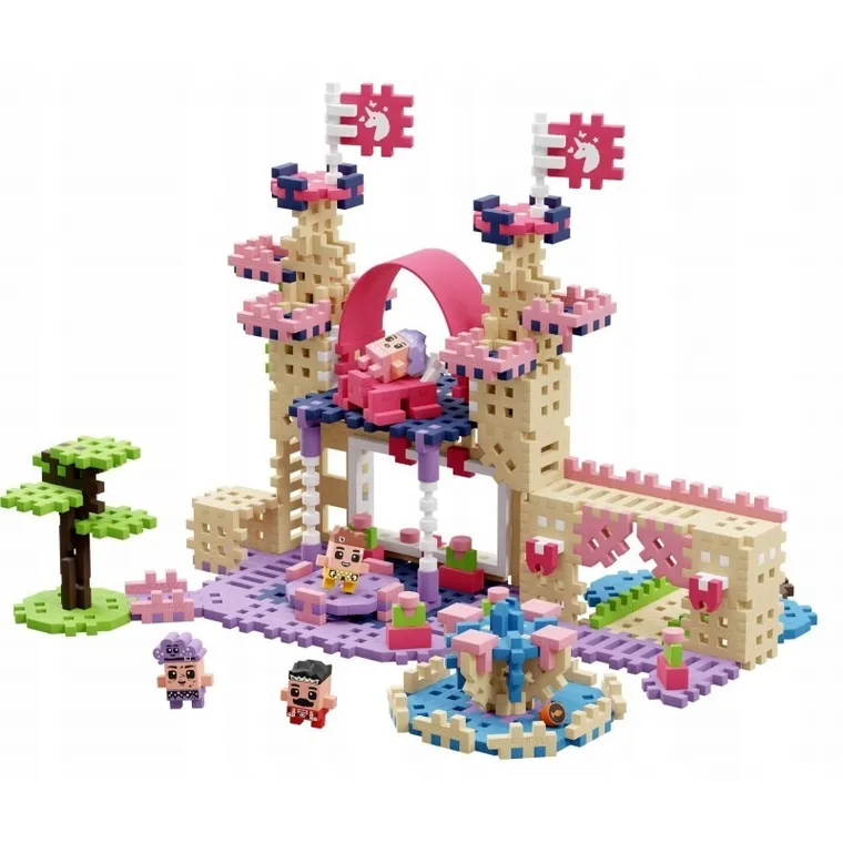 Marioinex, Mini Waffle, Księżniczka, klocki konstrukcyjne, 280 elementów