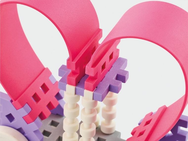 Marioinex, Mini Waffle, Księżniczka, klocki konstrukcyjne, 65 elementów