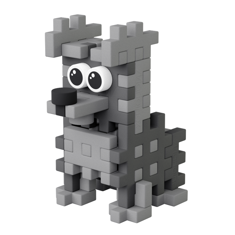 Marioinex, Mini Waffle, Pocket Pets Puppies, Sznaucer, klocki konstrukcyjne, 49 elementów