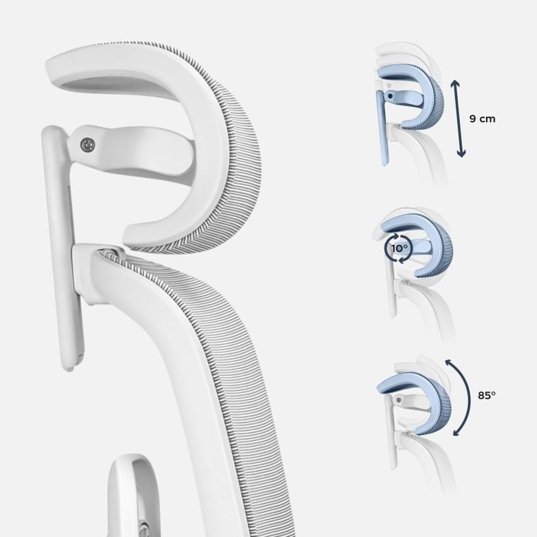 Mark Adler, Expert 9.3, fotel ergonomiczny, szary