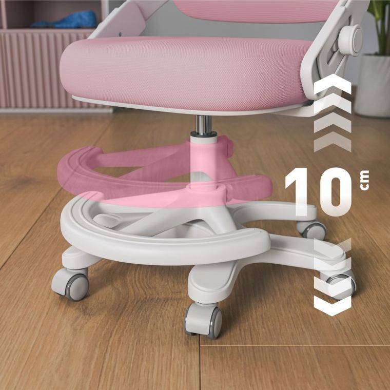 Mark Adler, Junior 4.3, fotel obrotowy dla dzieci, Pink