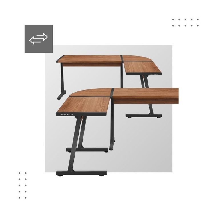 Mark Adler, Leader 5.5, biurko narożne, 147 cm
