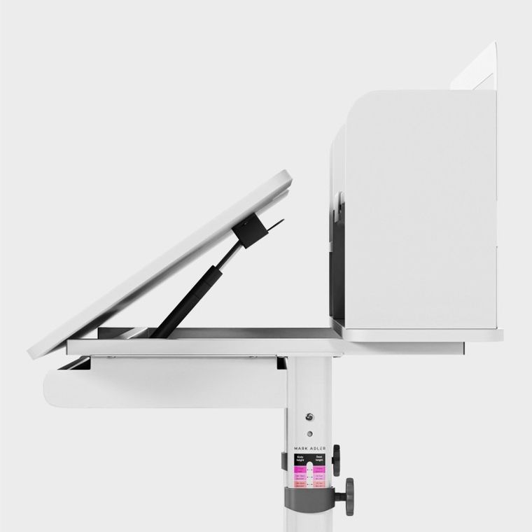 Mark Adler, Study 5.0, ergonomiczne biurko dla dziecka, szary, 90 cm