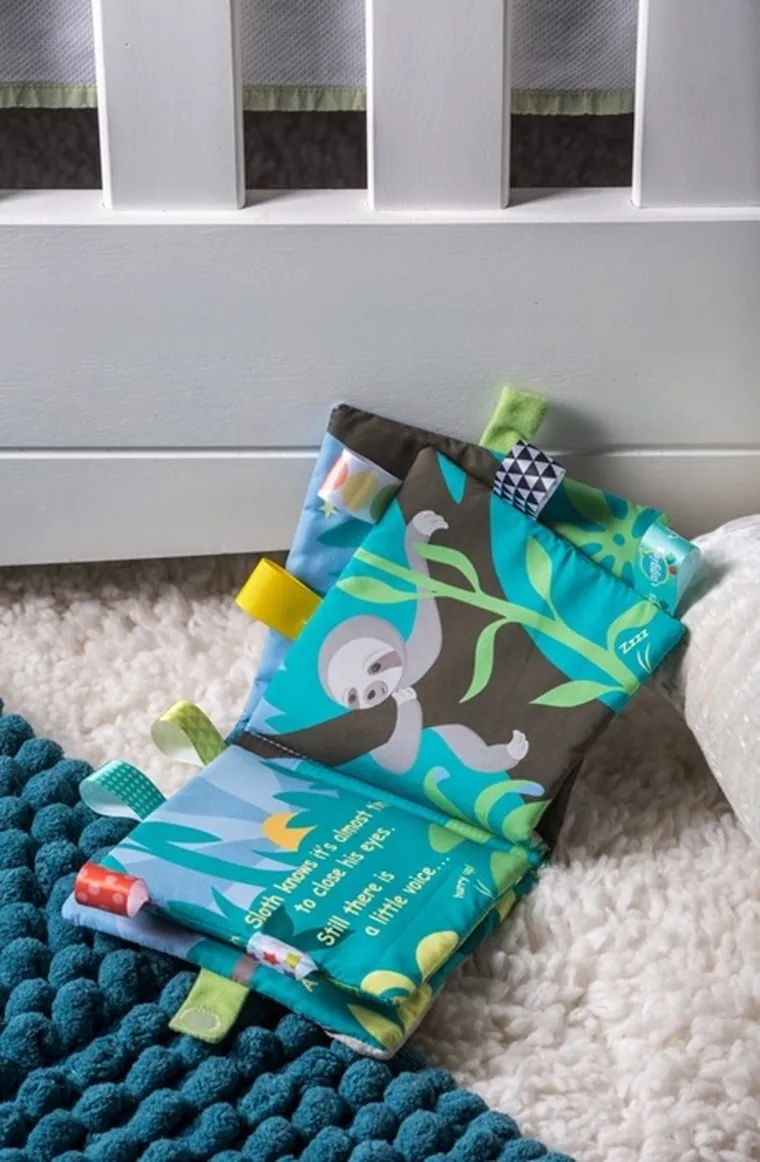 Mary Meyer, Leniwiec, miękka książeczka sensoryczna z metkami