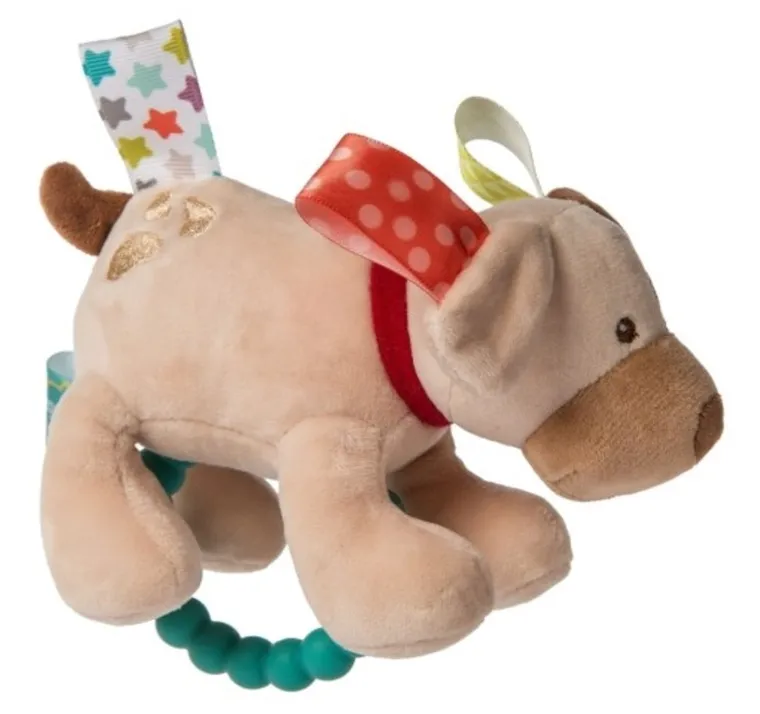 Mary Meyer, Piesek, miękka grzechotka i gryzak z metkami