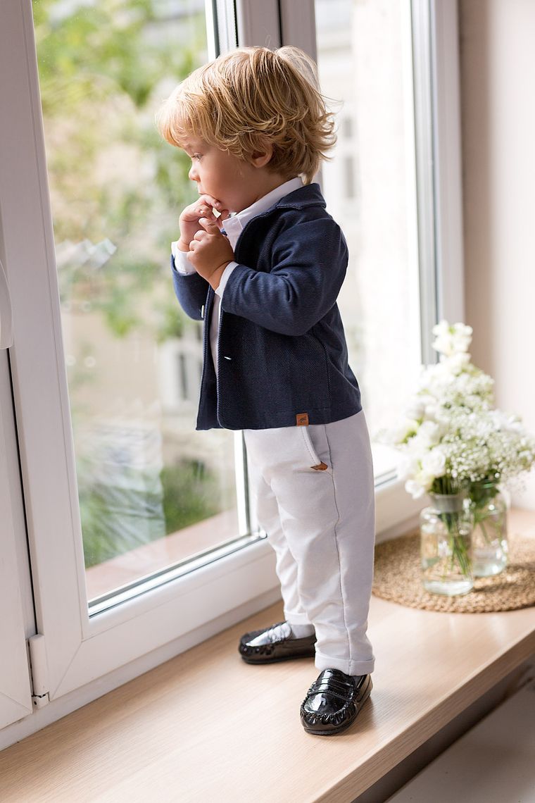 Marynarka chłopięca, granatowa, Eevi