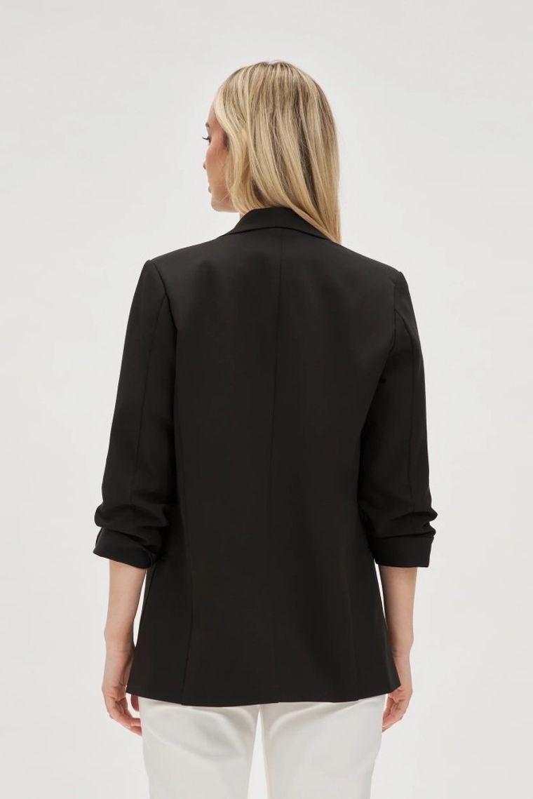 Marynarka damska, czarna, Moodo