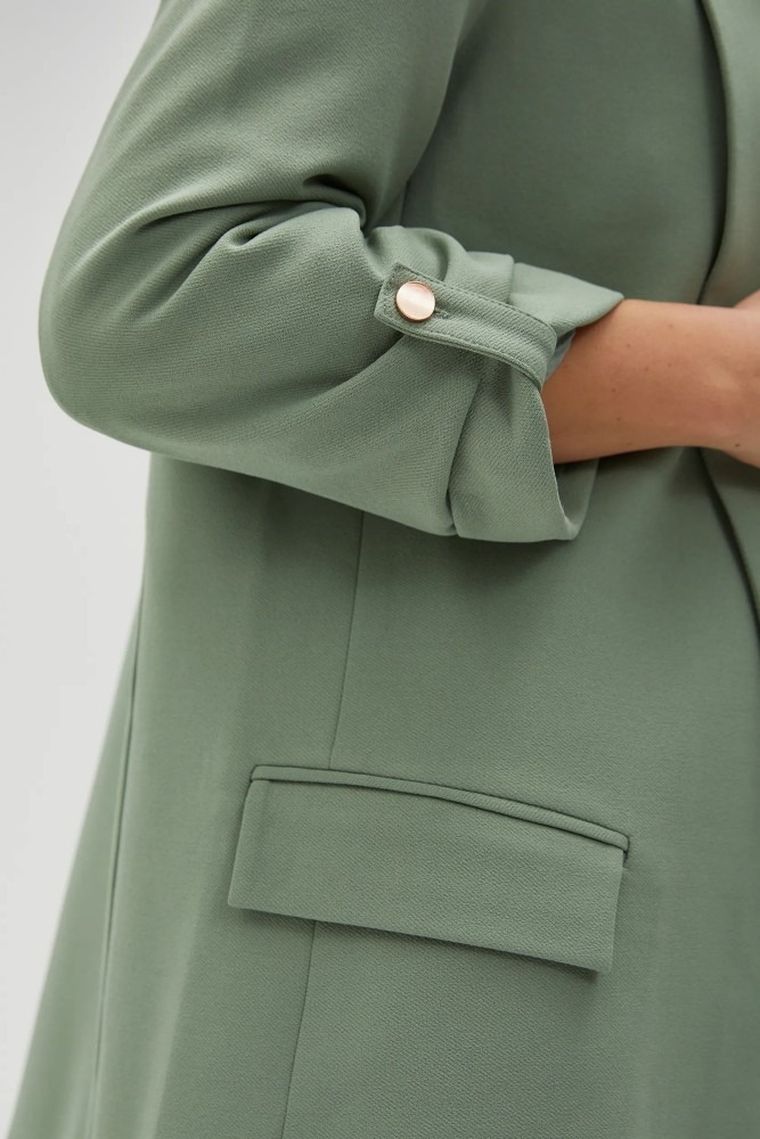 Marynarka damska, khaki, Moodo