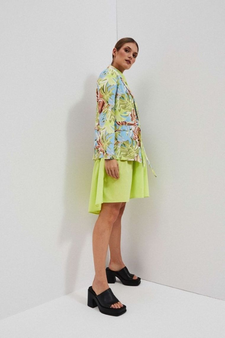 Marynarka damska, niebieska, Moodo