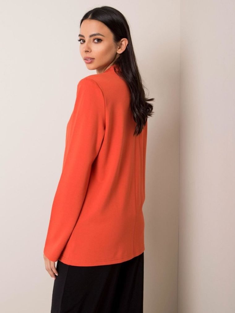 Marynarka damska, pomarańczowa, Sublevel