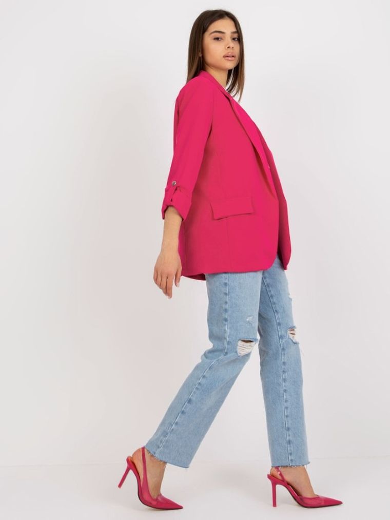 Marynarka damska, różowa, Och Bella