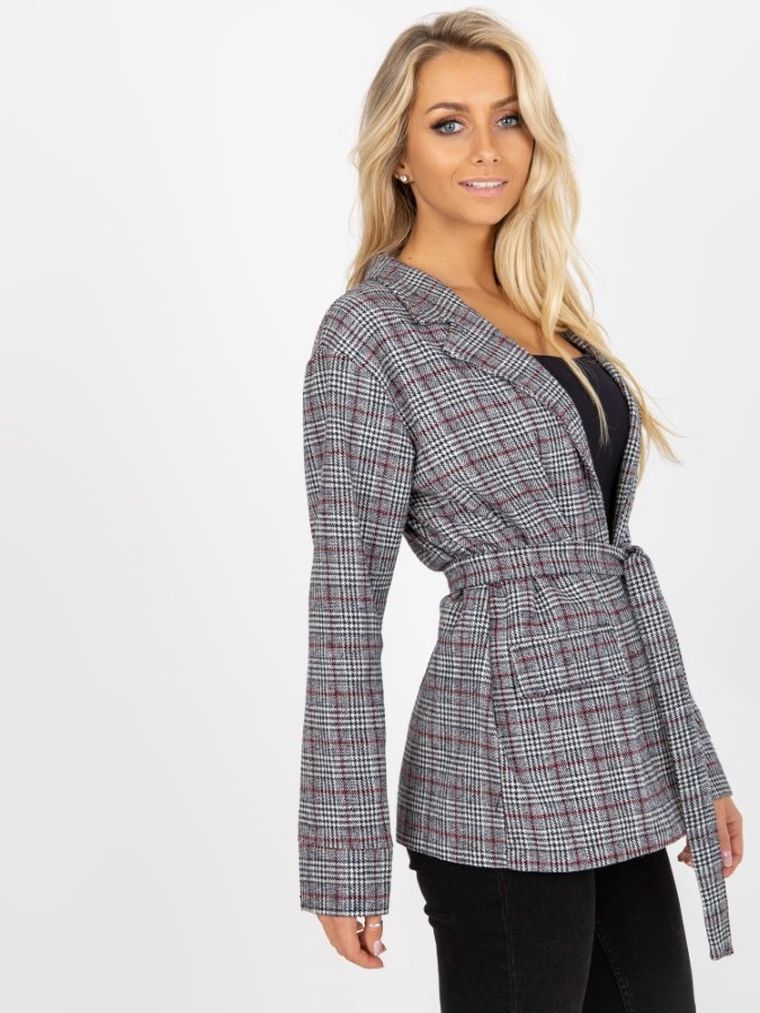 Marynarka damska, szara, Lakerta