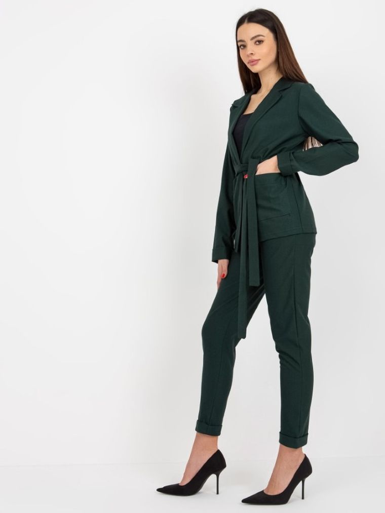 Marynarka damska, zielona, Lakerta