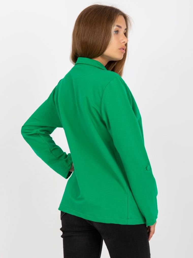 Marynarka damska, zielona, Rue Paris