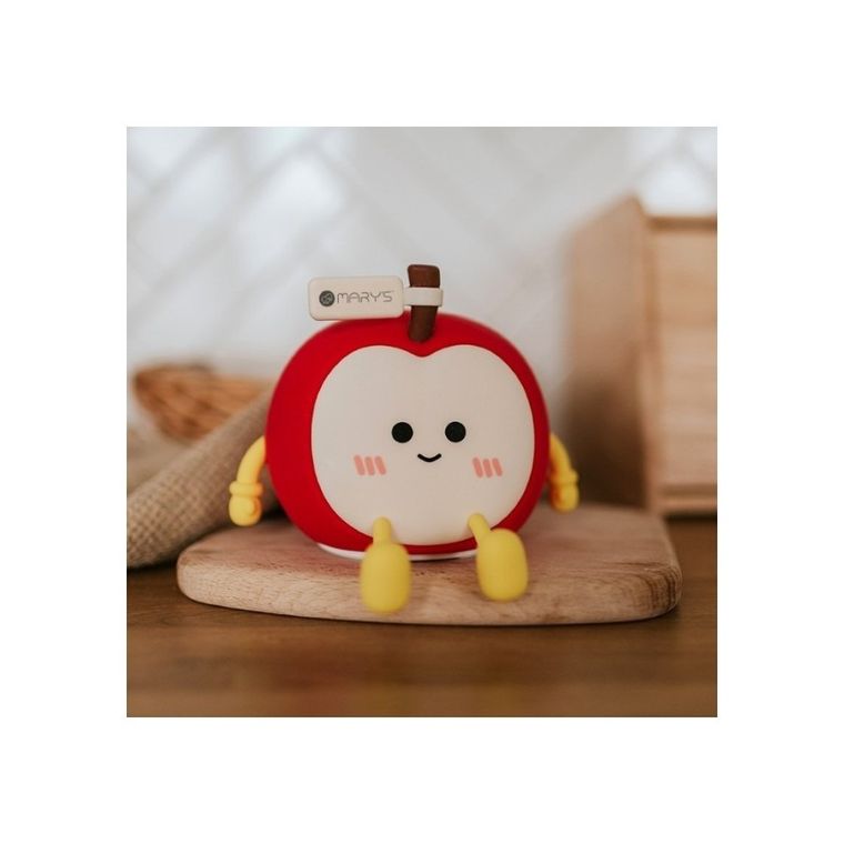 Mary's, lampka nocna LED, jabłko